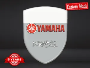 Yamaha Logo Silicona Auto Máximo Resistente Elegante Pro